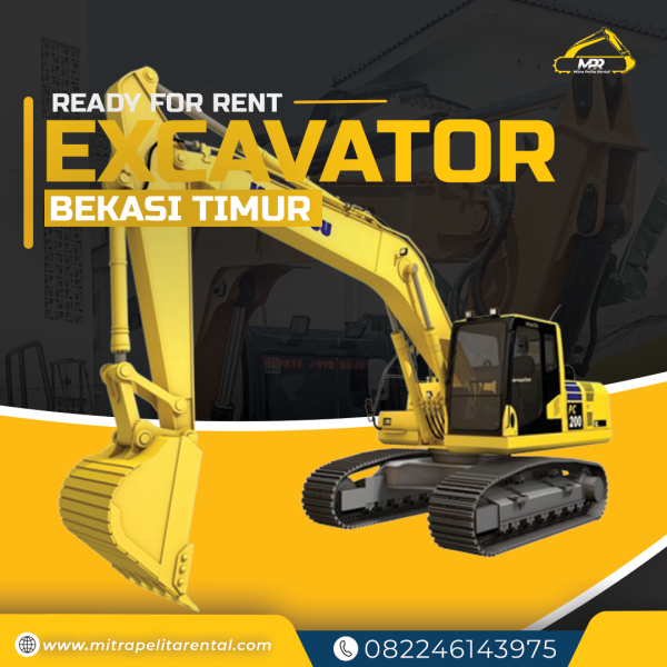 Rental Excavator Bekasi timur